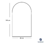 ⁦طقم مرايا أم دى اف قطعتين - ذهبي⁩ - الصورة ⁦6⁩