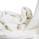 ⁦كوفرته قطن اوف وايت - 1×225×250 سم⁩ - الصورة ⁦3⁩